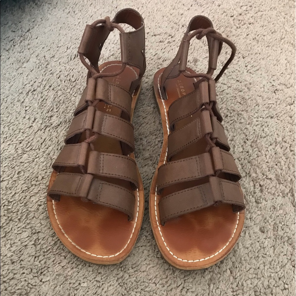 Women’s Aeropostale Brown Gladiator Sandals